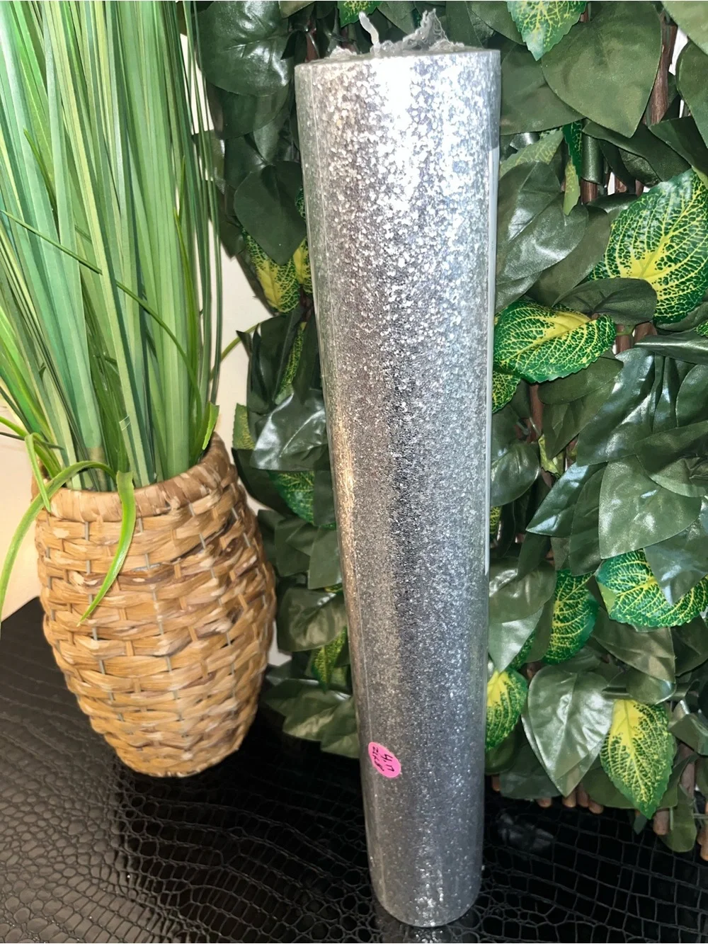 N/A silver sequin